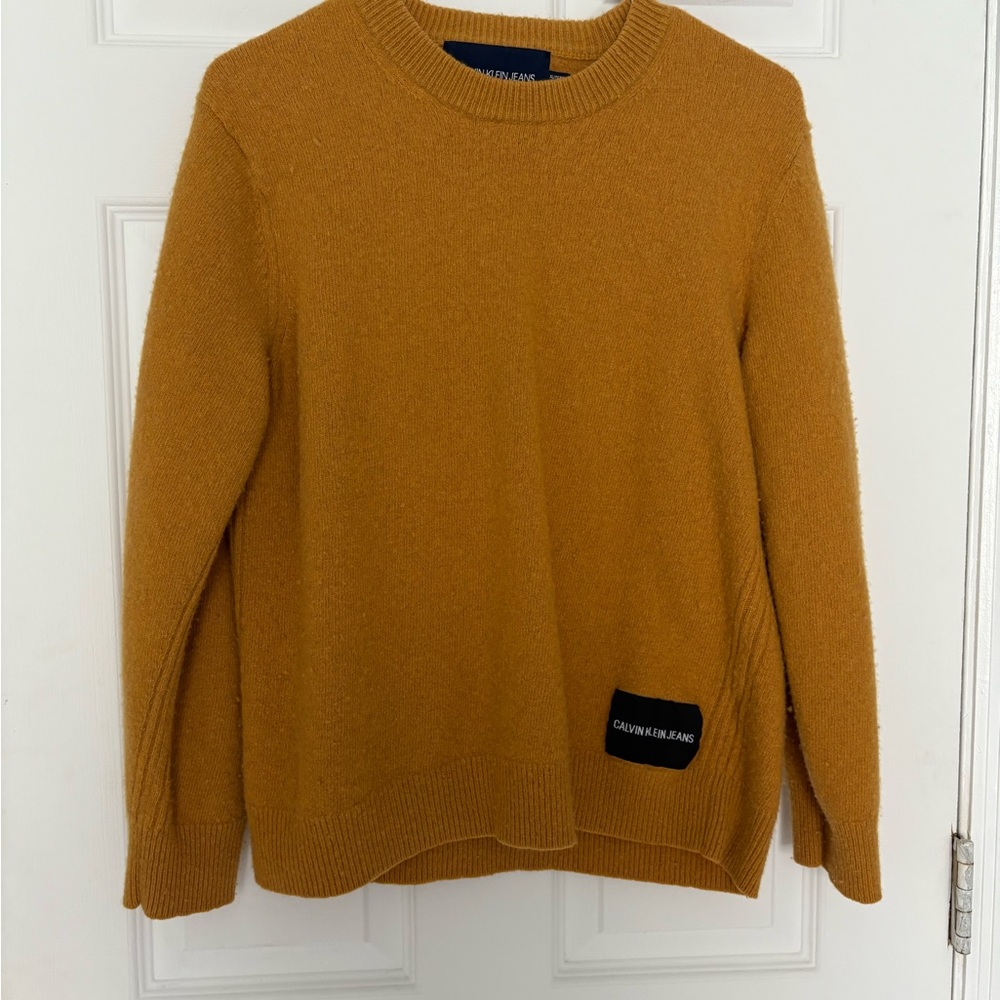 Calvin Klein Jeans Fall Golden Crewneck Sweater